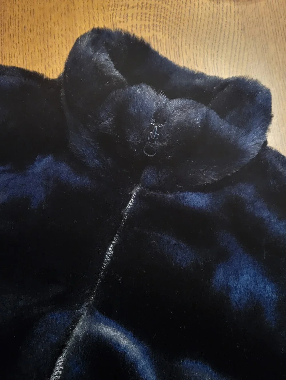 Gap Kids Faux Fur Jacket - Noir black